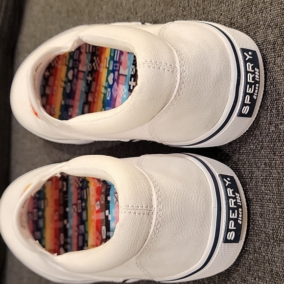 Sperry Men's Striper ll Slip On Pride Casual Boat Shoes Size 10 - Picture 2 of 8